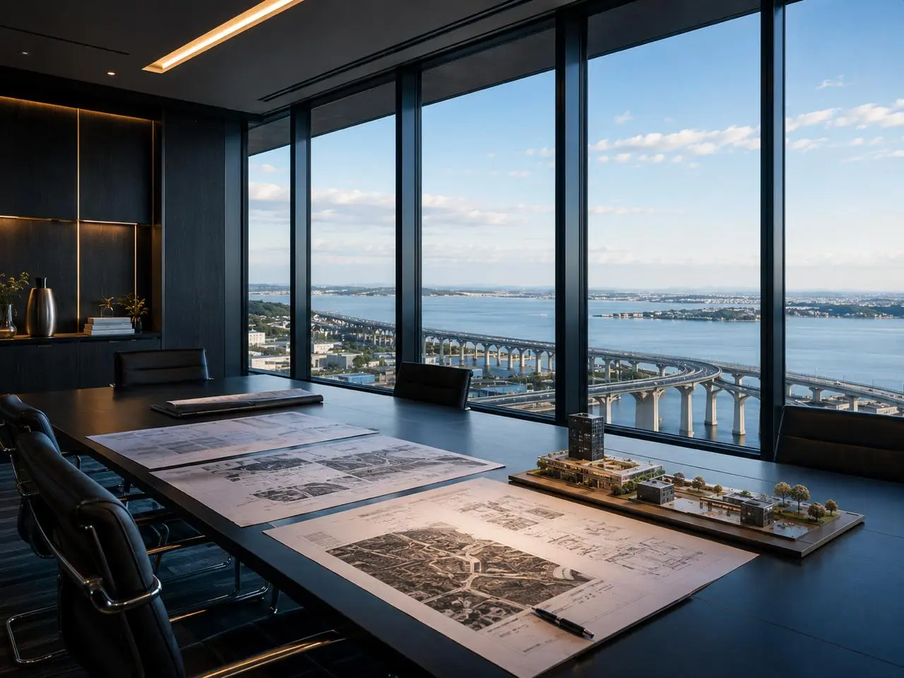 Rotating globe representing global advisory reach